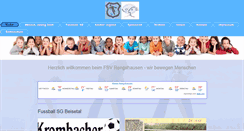 Desktop Screenshot of fsv-rengshausen.de