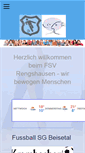 Mobile Screenshot of fsv-rengshausen.de